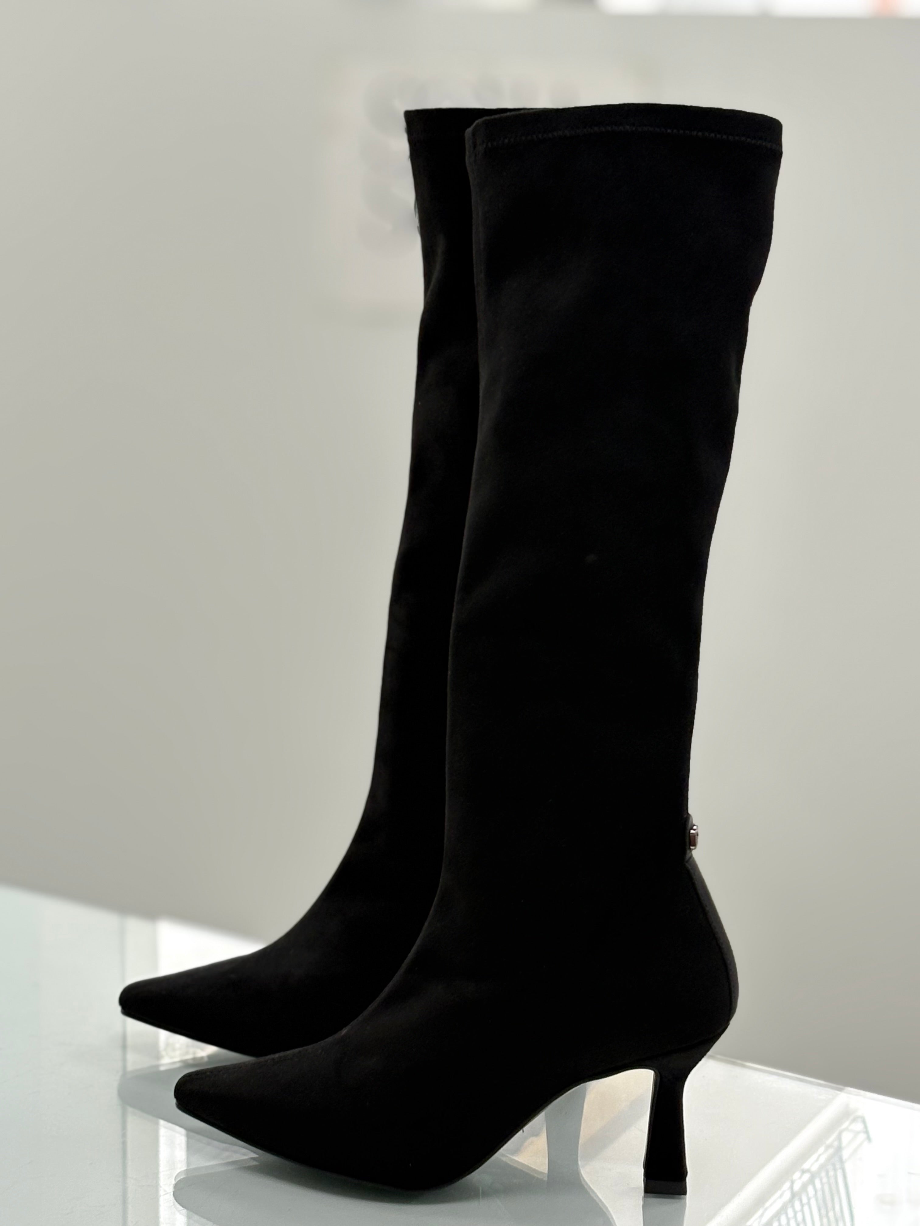 Pedro Miralles - Weekend - Botas altas tacón - Negro