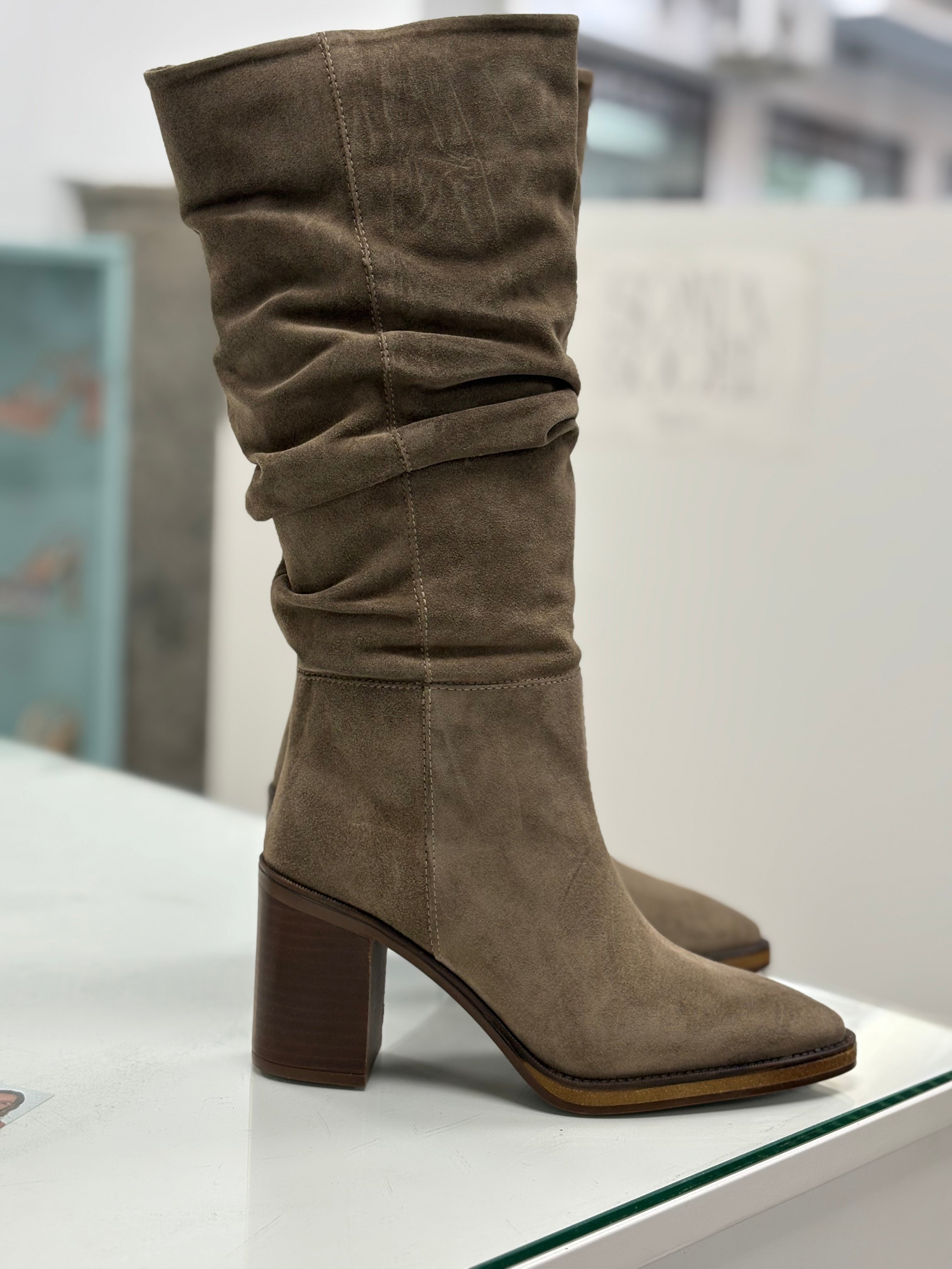 Alpe invierno - Botas sander tacón - Camel